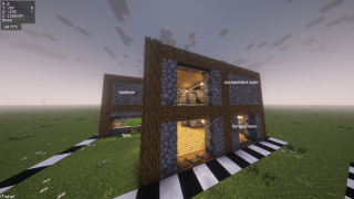 Large Modern Oak Cabin